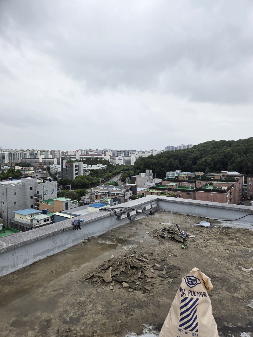 호텔 옥상 방수공사 3